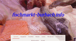 Desktop Screenshot of fischmarkt-burbach.info