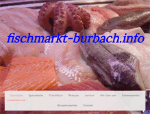 Tablet Screenshot of fischmarkt-burbach.info